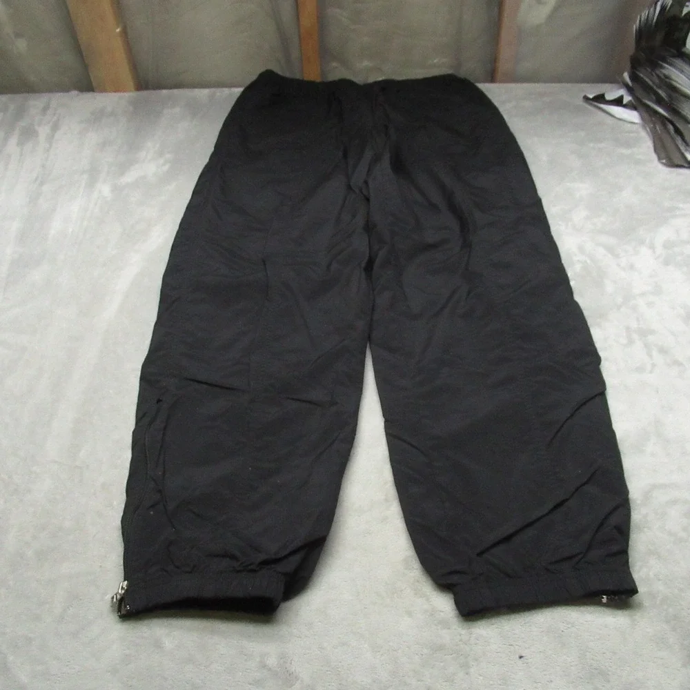 Polo Sports Pants Mens XL Black Elastic Waist Lightweight Streetwear‎ Rain 32x32